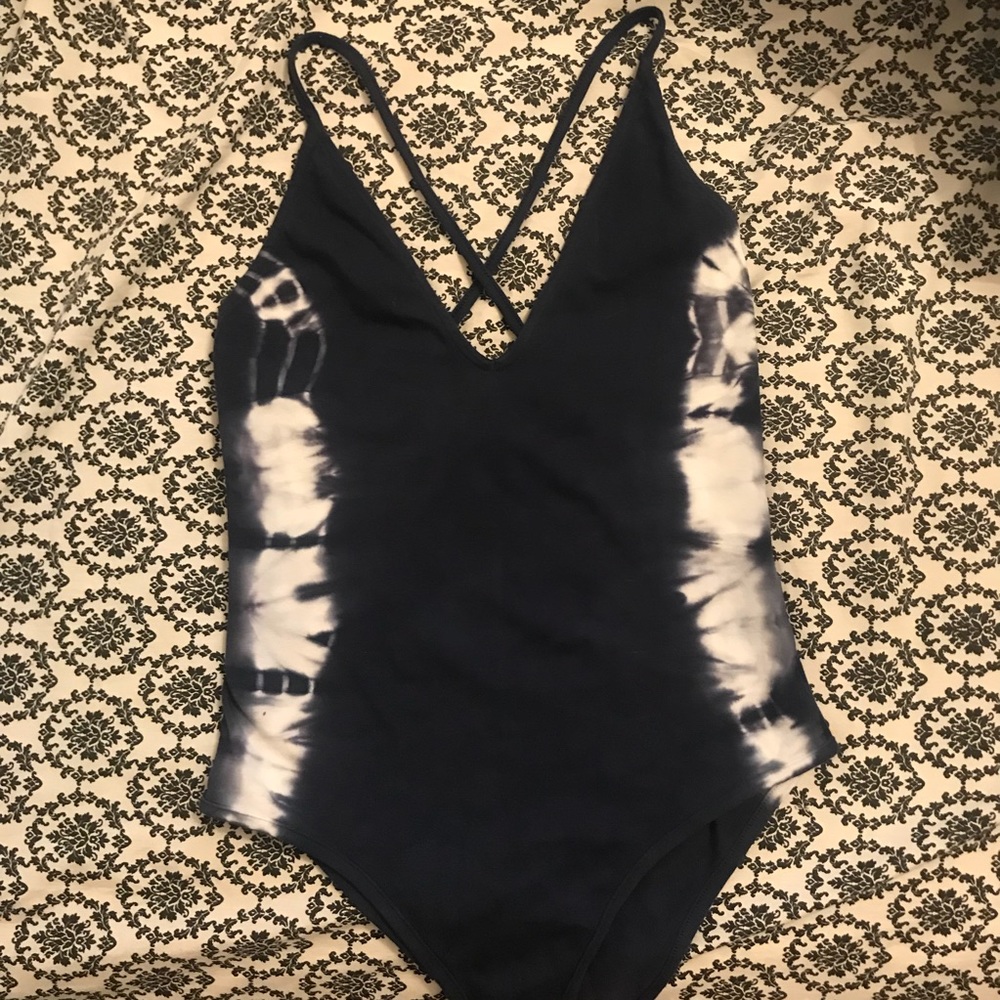 Topshop tie dye bodysuit